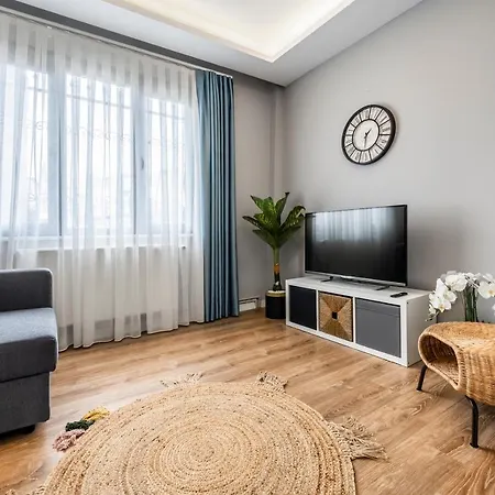 아파트 Stylishly Decorated 1br Flat With Ac In Cihangir *